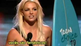 Britney recebendo prêmio no TCA 2009 (LEGENDADO)