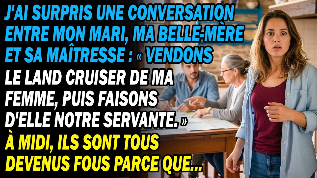 Mon Mari Et Sa Mère Voulaient 🚗💶 Vendre Ma Voiture Pour Sa Maîtresse 😨Mais Ils Ne Savaient Pas Que…😏