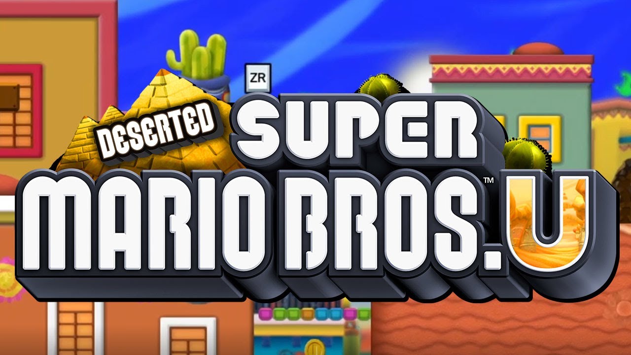 deserted super mario bros u