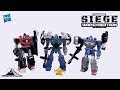 Transformers Siege REFRAKTOR RECONNAISSANCE TEAM 3-PACK Video Review