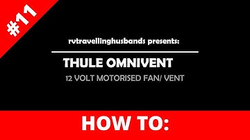 THULE Exhaust FAN | 12 Volt | Windsor DAINTREE