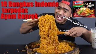 GILAA!! 10 PACKS INDOMIE  TERPEDES RASA AYAM GEPREK  HYPEABIS CHALLENGE