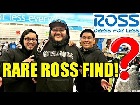 RARE FIND AT ROSS! (SURPRISE REACTION) - YouTube