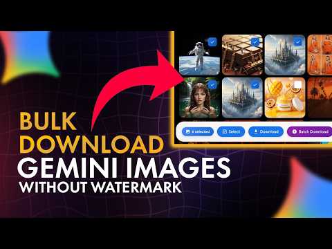Gemini Image Toolkit - Bulk Download, Automate & Remove Watermarks video preview 2