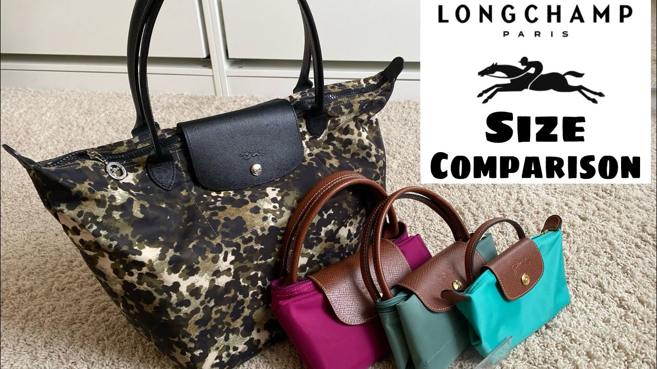 Longchamp Le Pliage City Tote Size Comparison : r/handbags