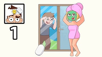 DOP 2: Delete One Part‏ Gameplay Walkthrough - Part 1 (Android,IOS)