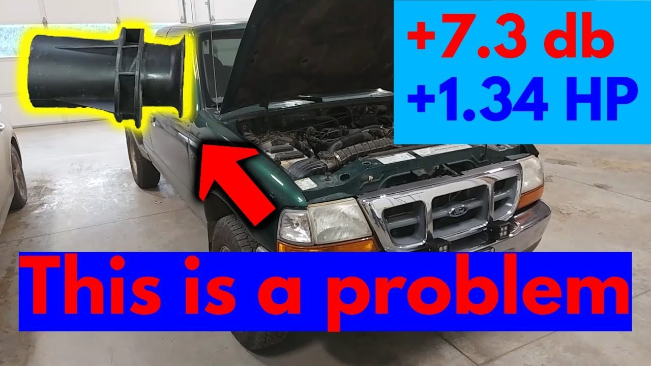 Do This 100% Free Mod To Improve Sound And Power!! - Ford Ranger 3.0L Airbox Modification