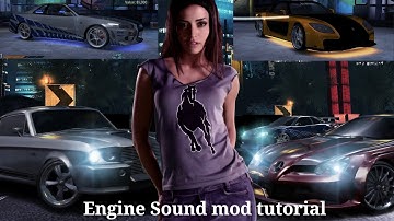 Engine sound mod tutorial with OGVI | Need for Speed Carbon Redux 2024 (2fast Brian
