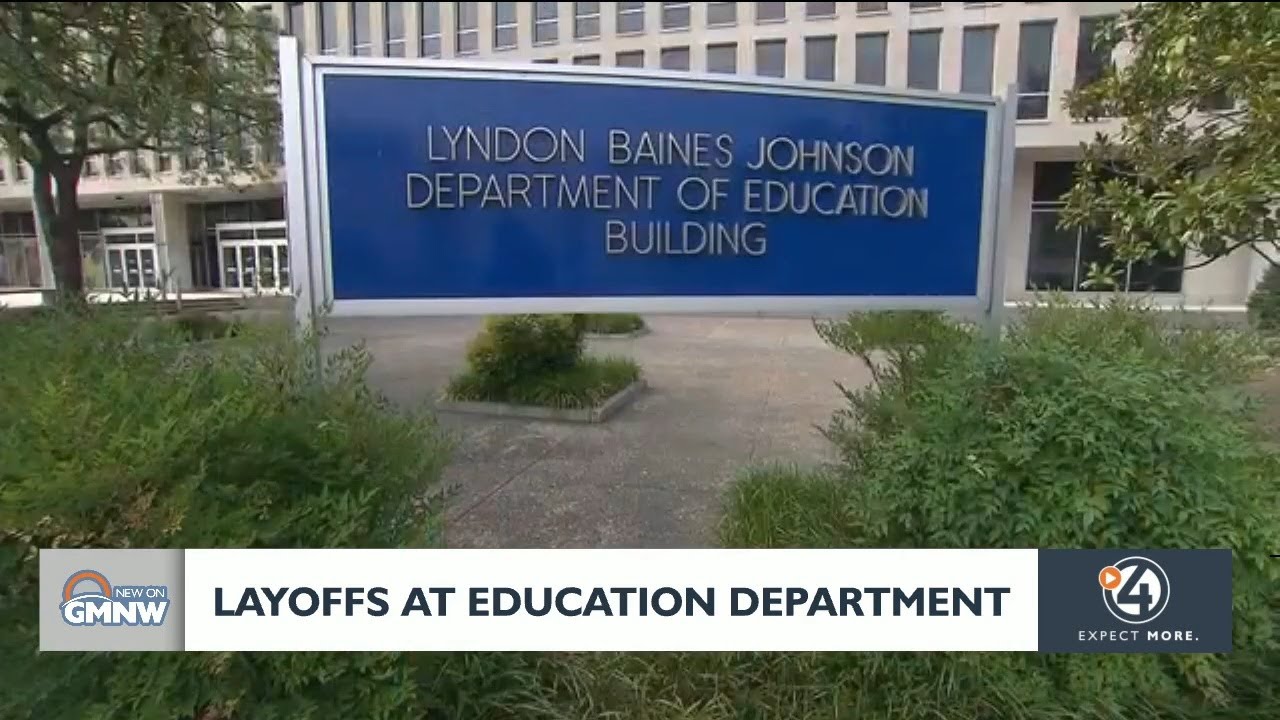 Layoffs at Education Department