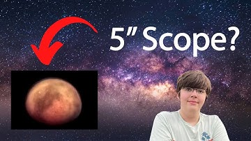 I Photographed MARS With A Small Telescope!