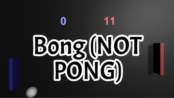 Bong (WebGL Unity Pong 3D Small Game)