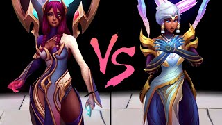 Tranquility Dragon Karma VS Dawnbringer Karma & Odyssey Karma Skin Comparison Spotlight 2021