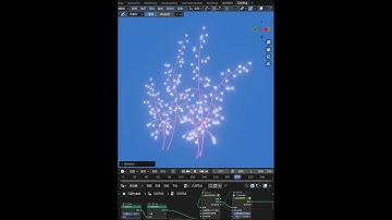 #blender  #3dart #geometrynodes #plants  #blender3d