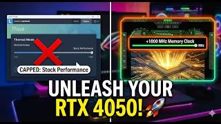 UNLOCK Your LOQ: Safe RTX 4050 Overclock Guide (2026)