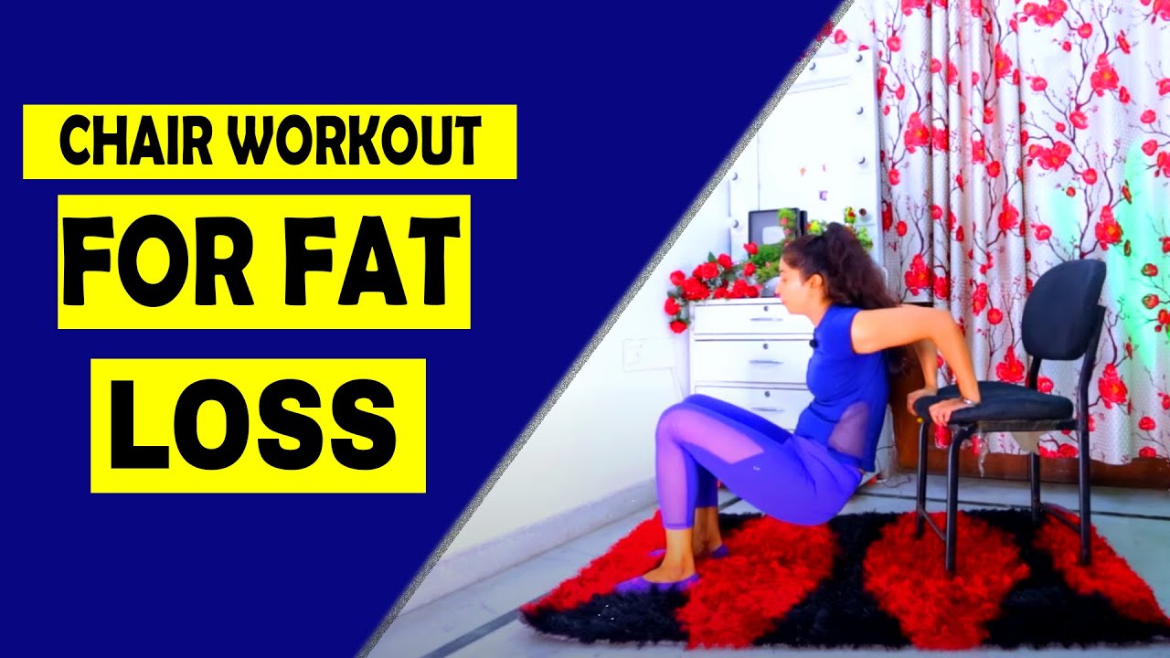 15-day process of losing weight of belly fat || Chair Workout || SEATED