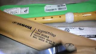 Unboxing 2 Flautas Sopraninos. Yamaha y Aulos