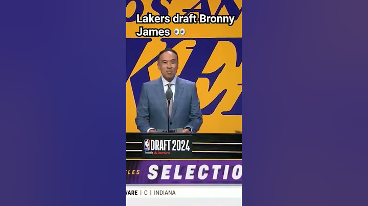 Lakers draft Bronny James #nba #basketball #sports