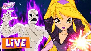 🔴LIVE 24/7! Winx Halloween Party! Magical and Spooky Marathon 🎃✨ | Winx Club