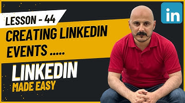 #44 - Creating LinkedIn Events | Getting Clients & Remote Jobs using LinkedIn