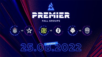 [CS:GO] BLAST Fall Groups 2022 -  Knockout faza: OG vs Complexity | NiP vs EG | G2 Esports vs BIG