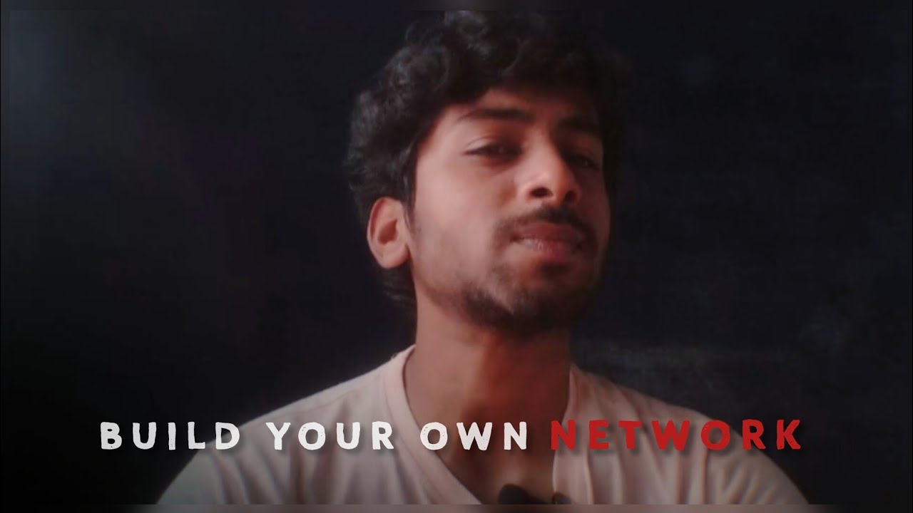 Build your Own Network | Aneesh Mankar - YouTube