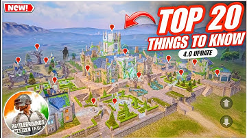 Everything About BGMI 4.0 Update 🔥Top 20 Things/Tips You MUST Know | Spooky Soiree Event GUIDE.