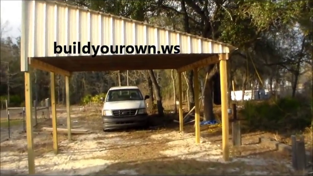 Pole Barn Shed how It's Made -    YouTube