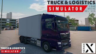 Truck & Logistics Simulator XBOX SERIES X Trying Out my New Truck 