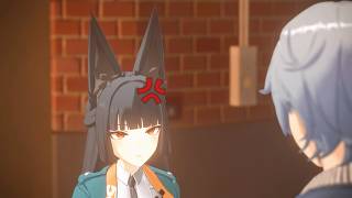 Miyabi when Wise wisely teases her... 💀