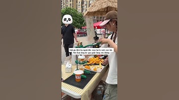 Mở một gian hàng bán nước ép trái cây xem thử một ngày bán được bao nhiêu tiền nhé #shorts