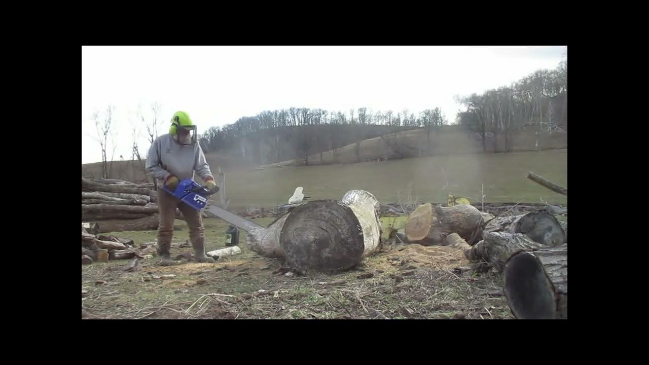 Holzfforma G888 Chainsaw with 42" bar YouTube