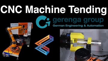 Automatic CNC Machine Tending with AUBO i10