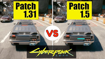 Cyberpunk 2077: Patch 1.31 vs 1.5 FPS performance | GTX 1080Ti | RTX 3080 | 5600K | 1080p 1440P & 4K