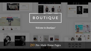 Boutique - Multipurpose Magento 2 & 1 Fashion Theme | Themeforest Website Templates and Themes