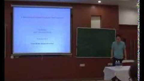 Seok Kim - 6 dimensional superconformal field theories (1)