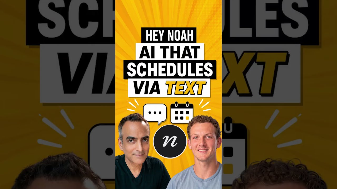 Hey Noah AI Schedules Meetings Like a Text‑Only Super Assistant