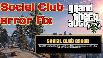 GTA 5 Social club error fix complete guide in Hindi urdu