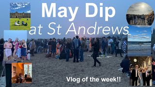 Exam Season at St Andrews || Exams, May Dip, and May ball