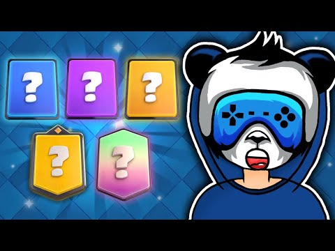 CLASH ROYALE PICKS MY CARDS IN MEGADRAFTS!