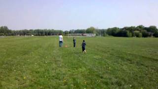First flight of scratch built rocket