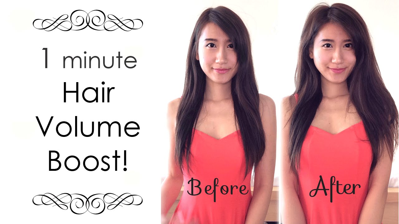 Instant Hair Volume Trick without hairspray or teasing!