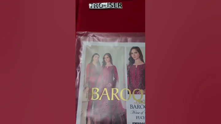 Baroque Jazmin Embroidered Lawn Unstitched 3 PC Dress DAMASK B6