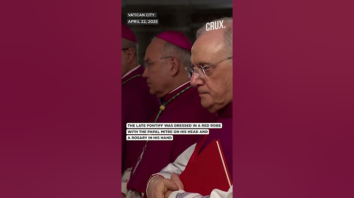 Vatican Releases First Pics Of Pope Francis In Open Coffin Before Public Viewing In St. Peter’s