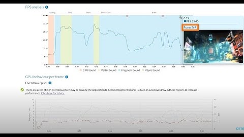 Performance Reporting with Arm Mobile Studio | Arm