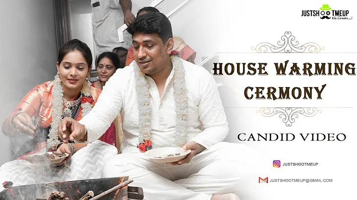 HOUSE WARMING CANDID VIDEO 4K || JUSTSHOOTMEUP