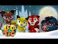 LEO and TIG 🦁 First Snow ❄️🧊 Winter episodes collection 💚 Moolt Kids Toons Happy Bear