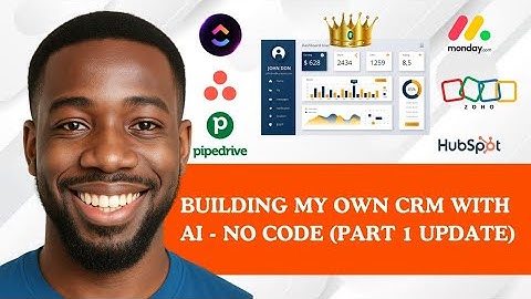 Building My Own CRM with Base 44 AI App Builder - No Code (Update 1)