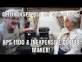 Off Grid Coffee via Hyundai HPS 1100 &amp; an inexpensive espresso machine