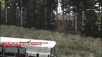 DayZ Mercenary Mod Adventures #4 - Bus vs Death Squad!