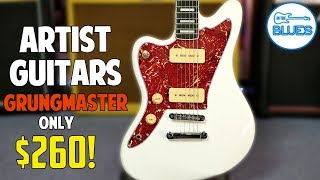Artist Guitars Grungemaster Guitar Review - $260 AUD!